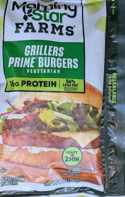 Grillers Prime Veggie Burgers