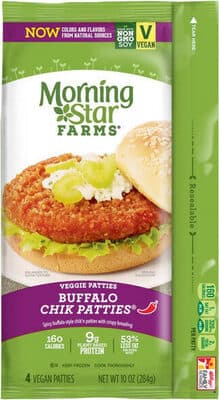Veggie Chik'n Veggie Buffalo Chik Breaded Veggie Patties
