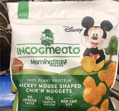 Mickey Mouse Shaped Chik'n 100% Plant-Based Protein Nuggets