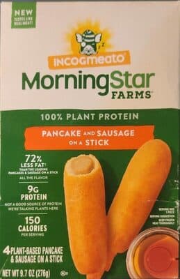 Pancake and Sausage on a Stick