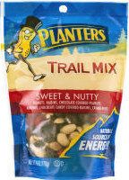 Sweet & Salty Trail Mix Roasted Peanuts, Raisins, Yogurt Covered Raisins M&M's Peanut Chocolate Candies, Cranberries, Roasted Almonds