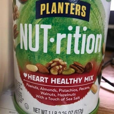 Heart Healthy Peanuts, Almonds, Pistachios, Pecans, Walnuts, Hazelnuts With a Touch of Sea Salt Mix