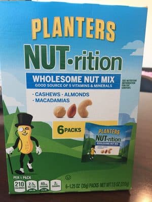 Wholesome Nut Cashews, Almonds, Macadamias With a Touch of Sea Salt Mix