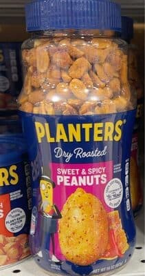 Dry Roasted Sweet & Spicy Peanuts