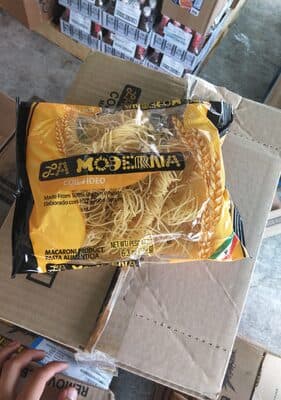 La Moderna Coil Fideo Macaroni Product Pasta Alimenticia