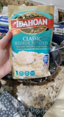 Classic Mashed Potatoes with Butter & Cream