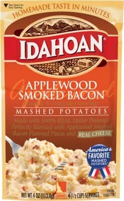 Idahoan Mashed Potatoes Applewood Smoked Bacon