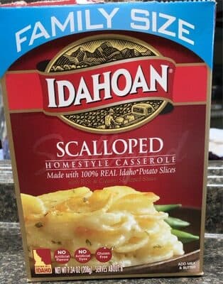 Idahoan Homestyle Casserole Scalloped Potato Slices