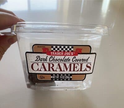 Dark Chocolate Covered Caramels