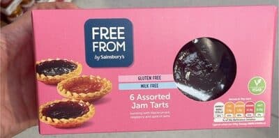 Freeform jam tart