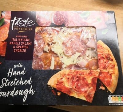 Wood-fired Italian Ham, Napoli Salami & Spanish Chorizo Pizza