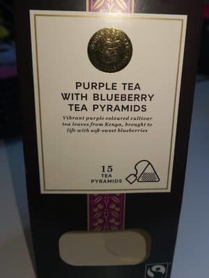 Purple Tea With Blueberry