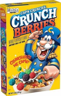 Crunch Berries Sweetened Corn & Oat Cereal