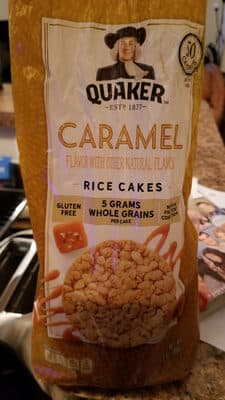 Caramel Flavor Rice Cakes