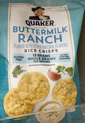 Buttermilk Ranch Flavor Rice Crisps