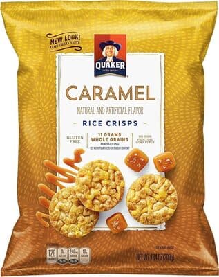 Caramel Flavor Rice Crisps