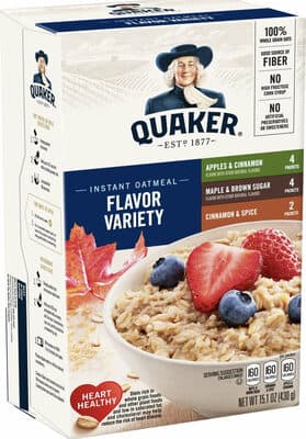 Quaker Instant Oatmeal Variety Pack