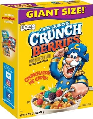 Crunch Berries Sweetened Corn & Oat Cereal