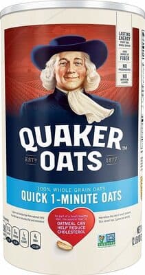 QUICK 1-MINUTE 100% WHOLE GRAIN OATS