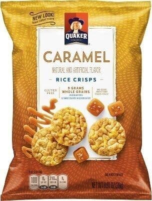 Caramel Flavor Rice Crisps