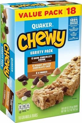 Quaker Chewy Variety Pack Granola Bars