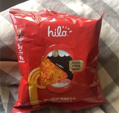 Spicy Salsa Almond Flour Tortilla Style Chips