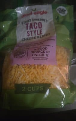 Taco Style Finely Shredded Cheese Blend