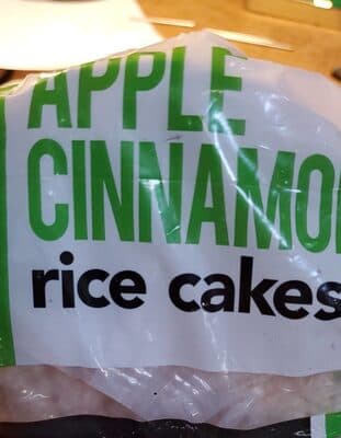 Apple Cinnamon Rice Cakes