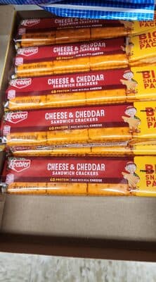 Cheese & Cheddar Sandwich Crackers