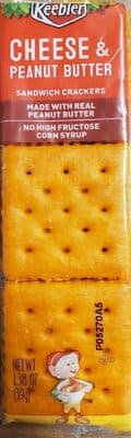 Cheese & Peanut Butter Sandwich Crackers