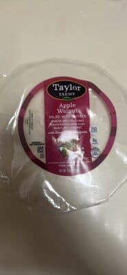 APPLE & WALNUT SALAD WITH CHICKEN
