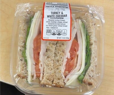 Turkey and White Cheddar Sandwich