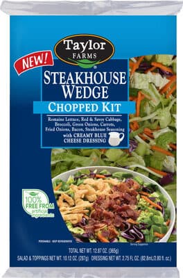 Steakhouse Wedge Chopped Kit with Creamy Blue Cheese Dressing