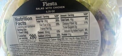 Taylor Farms Fiesta Salad With Chicken
