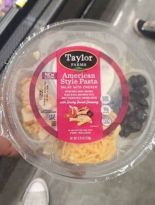 TAYLOR FARMS, AMERICAN STYLE PASTA SALAD