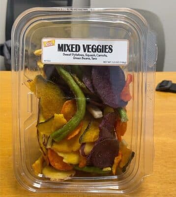 Mixed Veggies Sweet Potatoes, Squash, Carrots, Green Beans, Taro