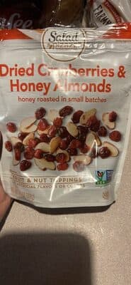 Dried Cranberries & Honey Toasted Almonds Salad Topper
