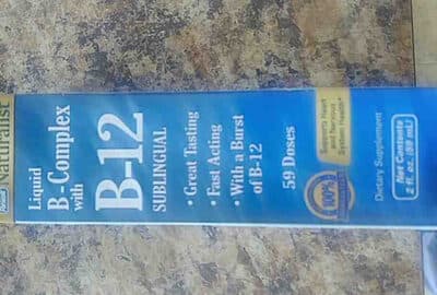 Recall Naturalist Liquid B-Complex With B-12