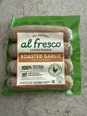 Al Fresco Roasted Garlic Chicken Sausage