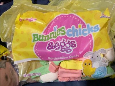 Bunnies, Chicks & Eggs Marshmallows