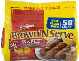 Vermont Maple Fully Cooked Sausage Links