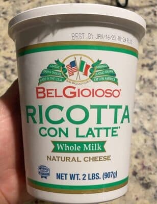 Ricotta Con Latte