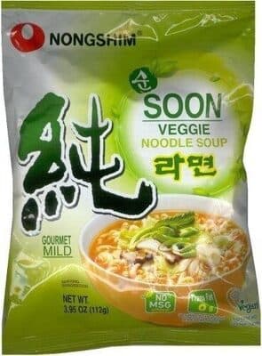 Gourmet Mild Soon Veggie Noodle Soup