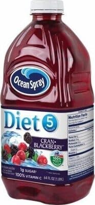 DIET JUICE DRINK, CRANBERRY BLACKBERRY