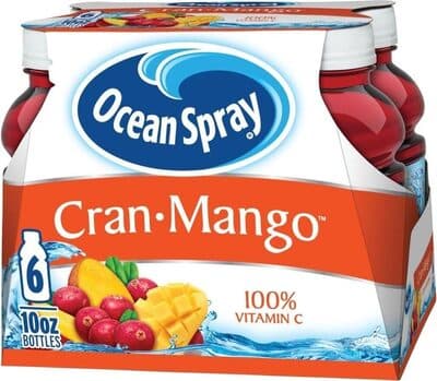 Cranberry Mango Juice Drink From Concentrate