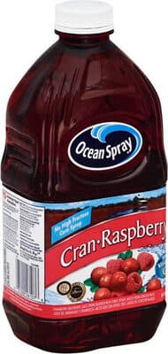 Cranberry Raspberry Flavored Juice Drink With 2 Other Juices From Concentrate