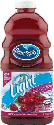 Ocean Spray, Flavored Juice Drink, Light Cranberry & Raspberry