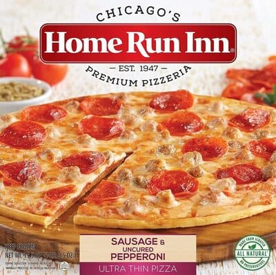 Sausage & Uncured Pepperoni Ultra Thin Pizza