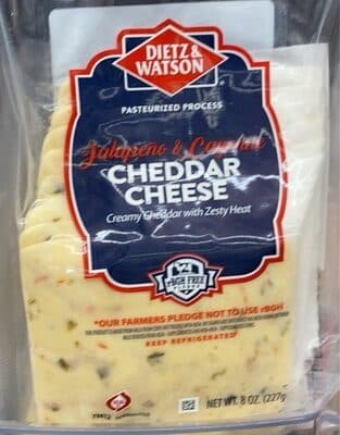 Jalapeno And Cayenne Cheddar Cheese
