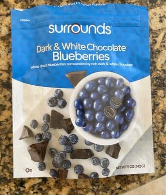 Dark & White Chocolate Blueberries